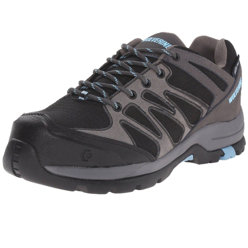 Wolverine Fletcher Waterproof Hiker Grey Blue 7